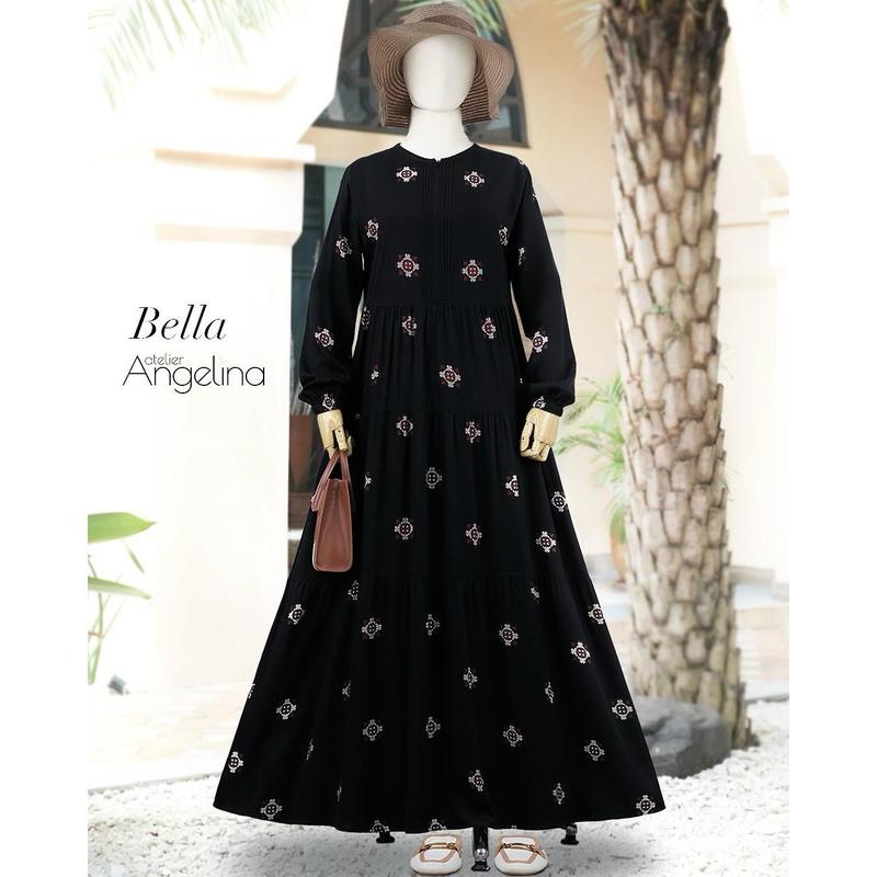 BELLA DRESS - PARIS VISCOSE (XS, S, M, L) 3