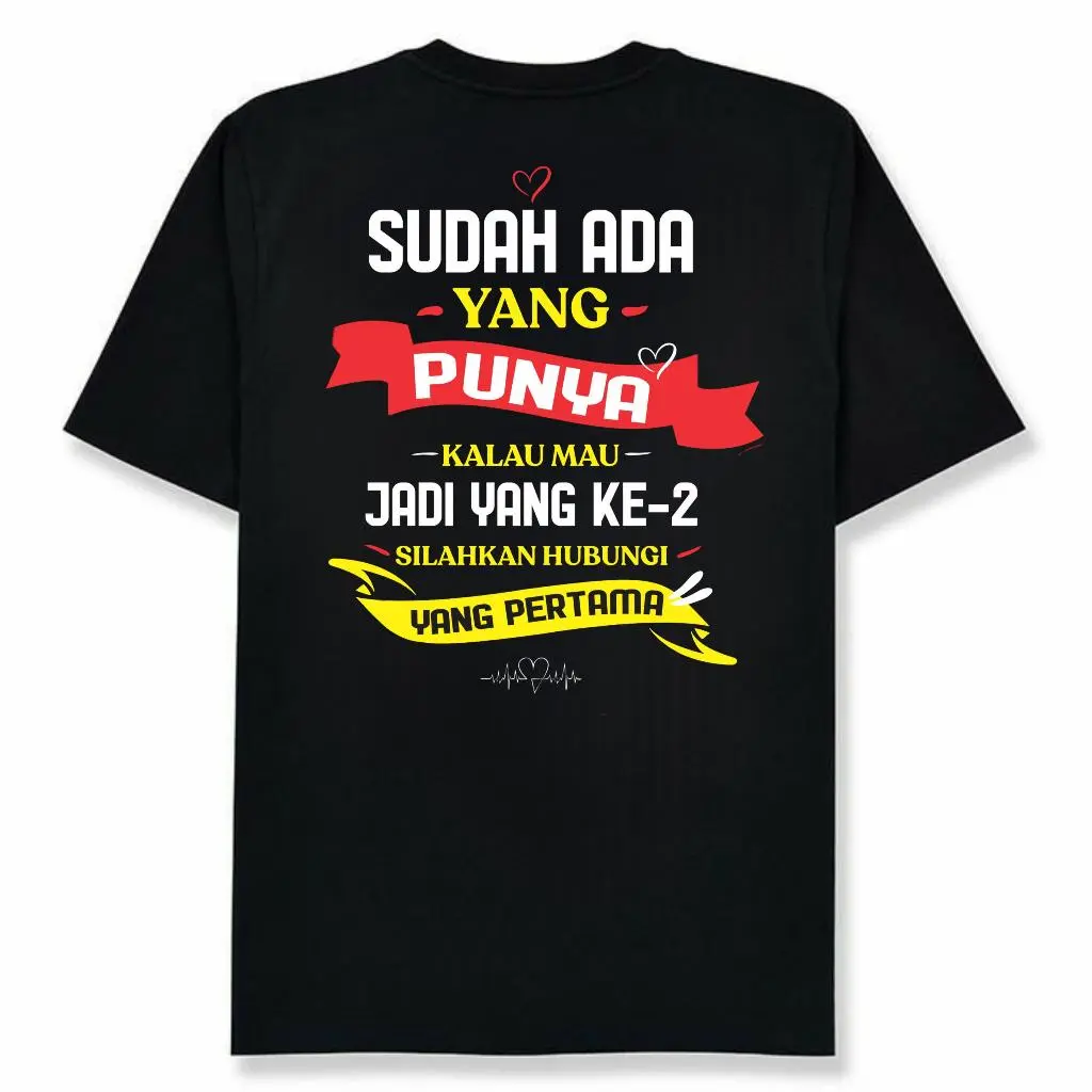 Kaos Vol 3 Sudah Ada Yang Punya Kalau Mau Jadi Yang Kedua Silahkan Hubungi Yang Pertama Cotton Combed 24s Distro