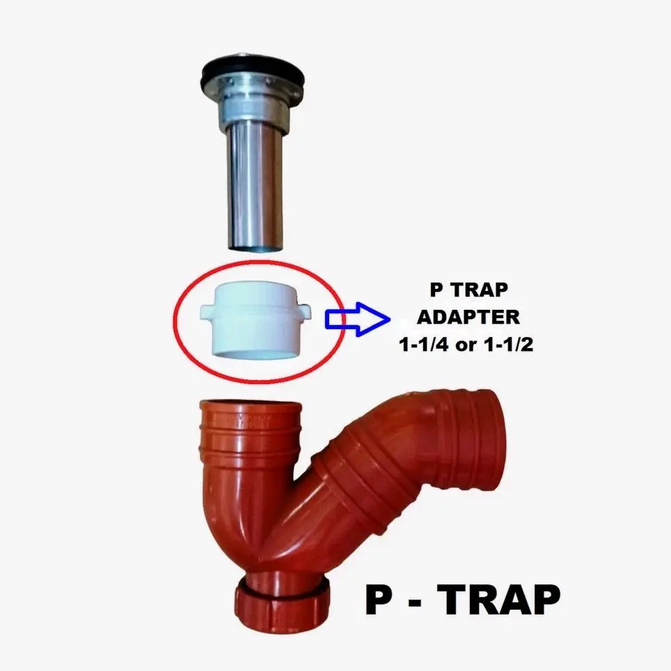 PVC UNIVERSAL PTRAP REDUCER 1-1/4*2
