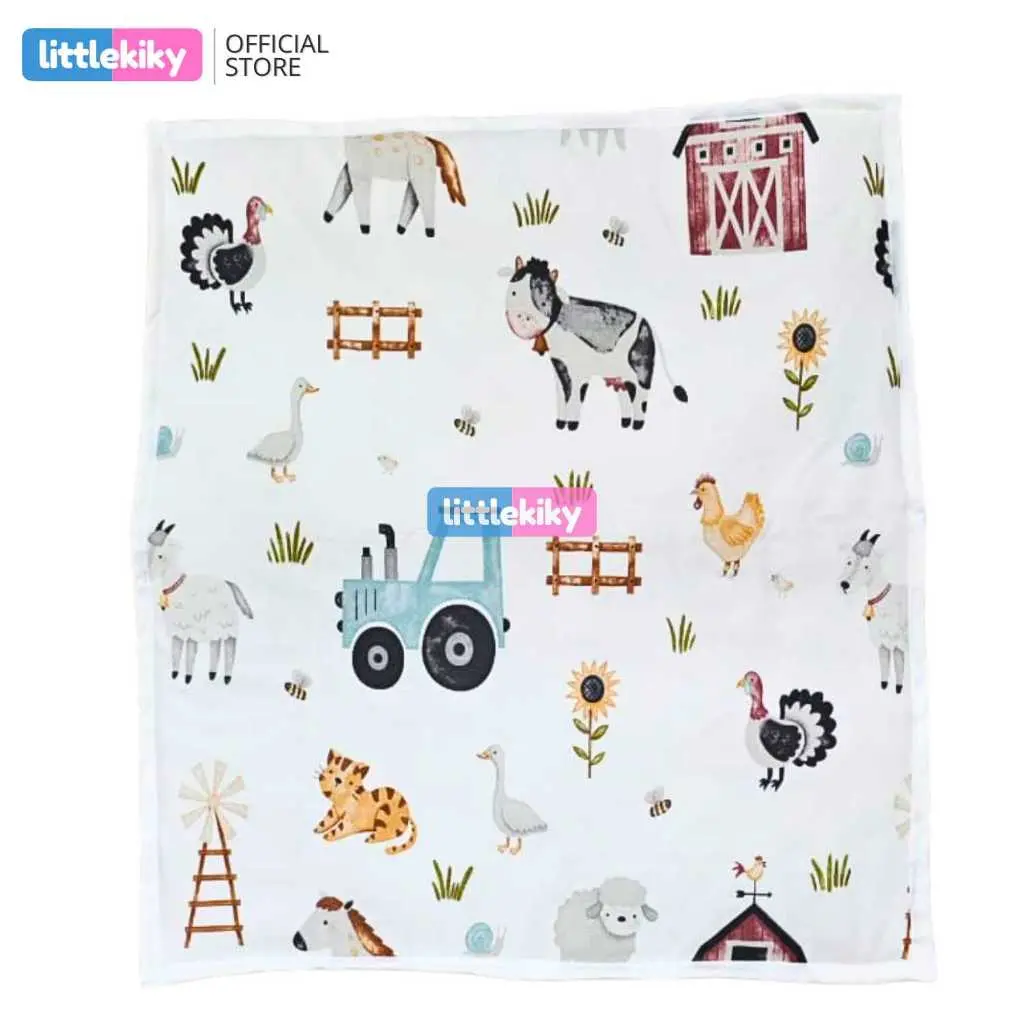 Perlak Bayi Katun 3 Lapis 80x70cm Anti Ompol Perlak Bayi Katun 3 Lapis 80x70cm Anti Ompol