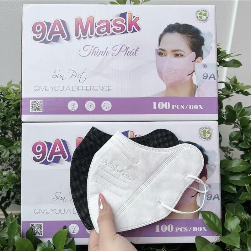 Product Introduction of [9A- THỊNH PHÁT] Set 100 Chiếc Khẩu Trang 9A THỊNH PHÁT Form To, Chống Nắng Bụi Mịn 6