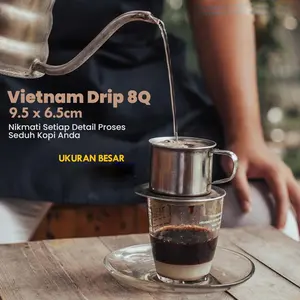 Vietnam Drip Saringan Kopi Stainless Coffee Maker Vietnam drip 100Ml