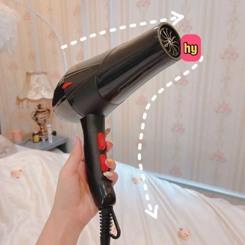 Máy sấy tóc công suất lớn giá rẻ, có đèn nano xanh bảo vệ tóc Nữ Women 1