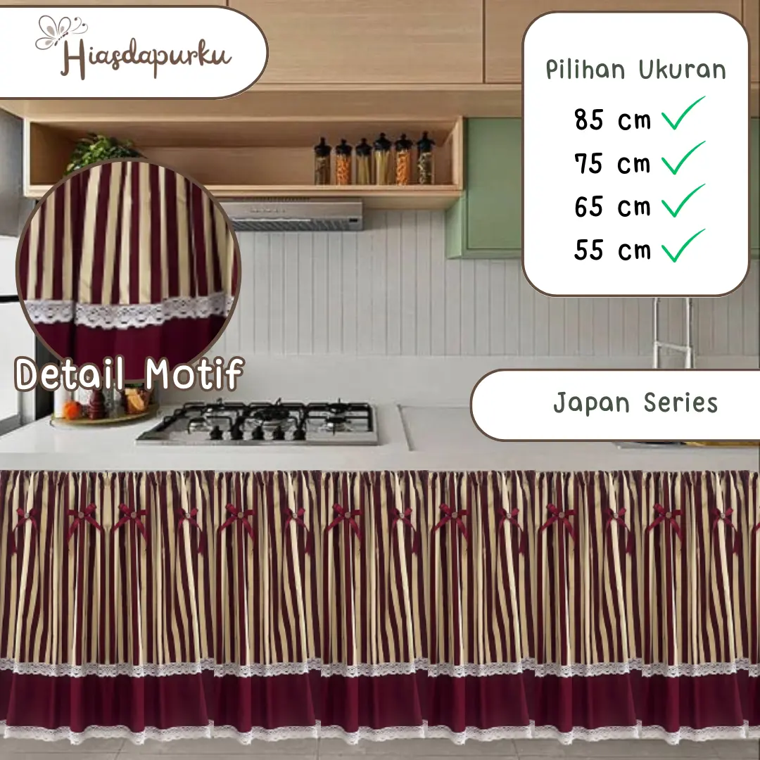 Gorden Kolong Dapur Salur Japan Series