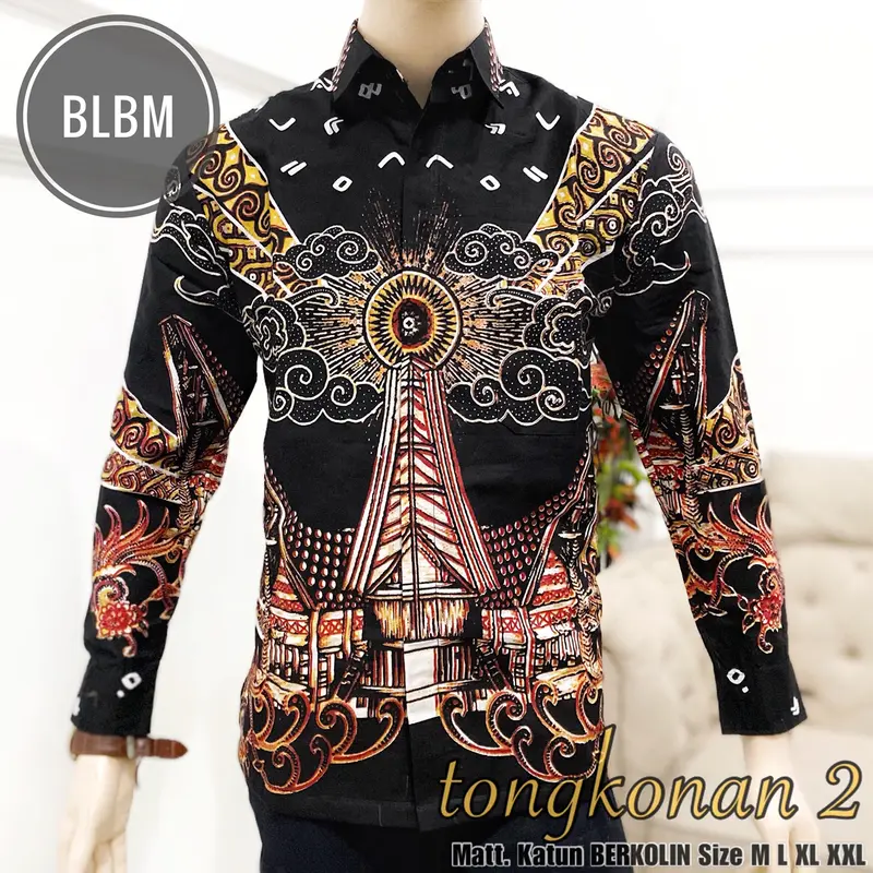 Batik Kode Tongkonan 1 Tongkonan 2 Batik Lontara 2