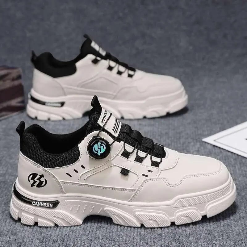 Men's summer 2025 new leather surface waterproof, anti slip, wear-resistant construction site sports work clothes trendy shoes