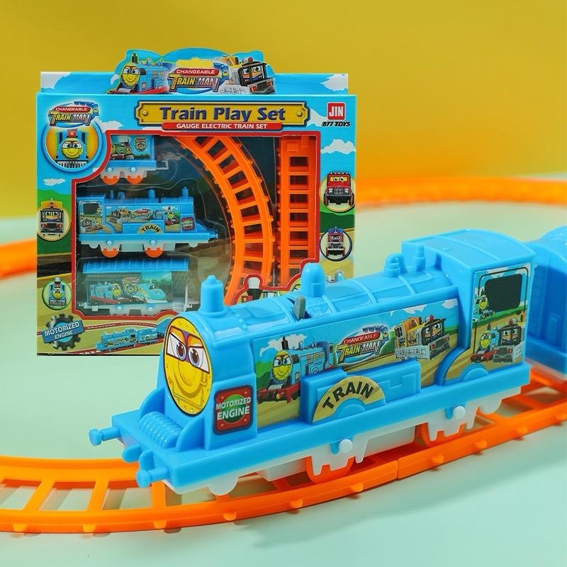 Xe lửa chạy trên đường ray, Tàu hỏa Thomas Toy Đồ Chơi Pin Ô Tô