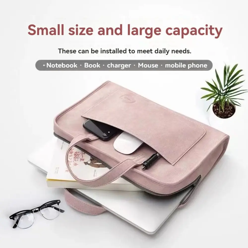 Portable 13-14/15-16Inch Laptop Notebook Case Felt Shockproof Notebook Pouch Briefcase Multifunctional Tablet Sleeve Bag Work