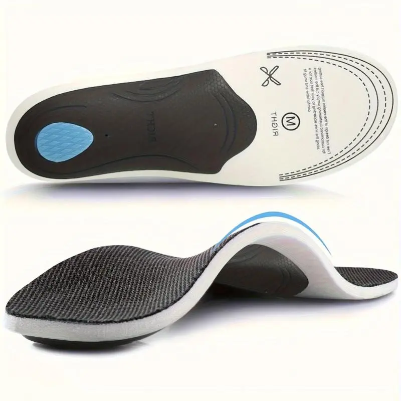 Breathable Shock Absorption Shoe Insoles, 1 Pair Comfortable Sports Shoe Insoles for Arch Support, Sports Shoe Accessories for Men & Women