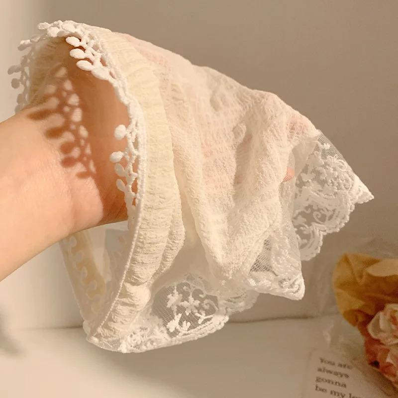 Khăn Quàng Lưng Tóc, Hình Tam Giác Ren, Băng Đô Khăn Trùm Đầu Vuông, Khăn Xếp Băng Đô, Khăn Bandana Băng Đô, Dành Cho Nữ, Phụ Kiện Tóc Khăn Trùm Đầu 8