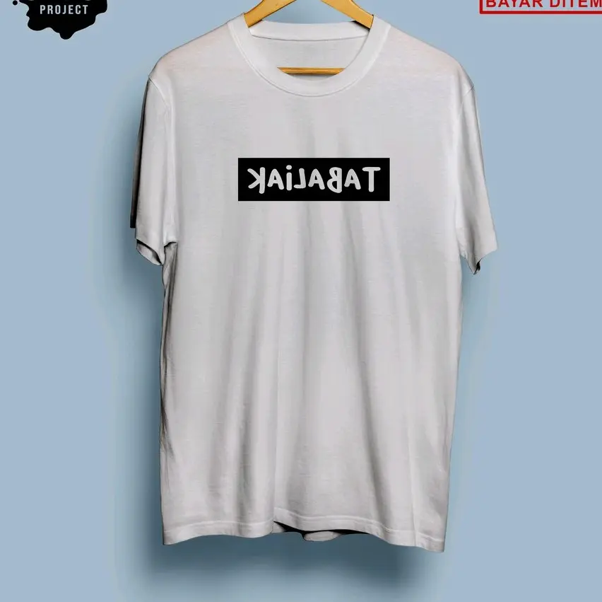Baju Kaos Distro Laris Kata Kata Minang TABALIAK Laris