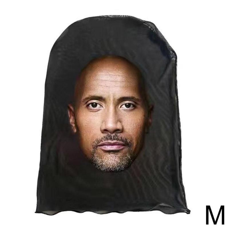 Product Introduction of 3D Printed Seamless Kanye Face Mask Celebrity Face Mask Funny Head Cover Riding Scarf Cosplay Headwear Hip Hop Hood 36