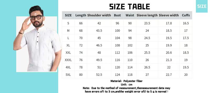 Product Introduction of Koko Kurta Shirt Raya 2025 Ramadan Festival Batik Men's Top Slim Fit 3D Printed Pattern Stand Collar Short Sleeve Henry Shirt Men's Formal Shirt 0