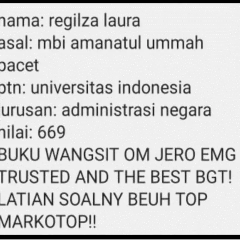 (UTBK 2025) BUKU WANGSIT OM JERO UTBK SNBT 2025 PK PM PU PPU PBM LBI LBE 6