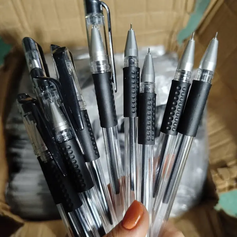 Combo 50 bút bi gel nước mực viết nhanh khô không lem 1