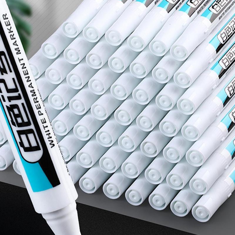 Product Introduction of 1pcs White Paint Marker Pen Metal Waterproof Bike Car Tyre Tire Permanent Marker For Woodworker H5P7 22