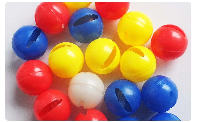 Product Introduction of Plastic Rattle Ball Rattle for Children Infants Toy Handheld Bell Round Plastic Bell Rattle Box Plastic Accessories 5