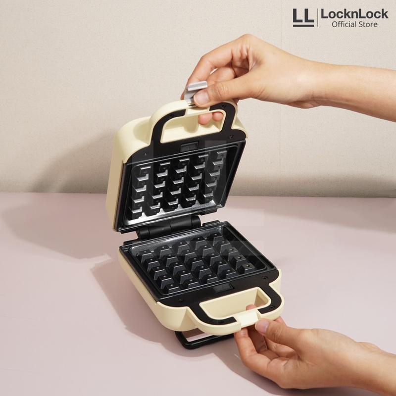 LocknLock Waffle & Sandwich Maker - EJB412 5