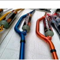 Gambar stang twinwall scarlet klx 150 crf 150 vixion cb tiger scorpio dtracker verza thunder scarlet premium series ketebalan 6mm scatlet original dari HR racingshop Kota Administrasi Jakarta Barat 4 Tokopedia
