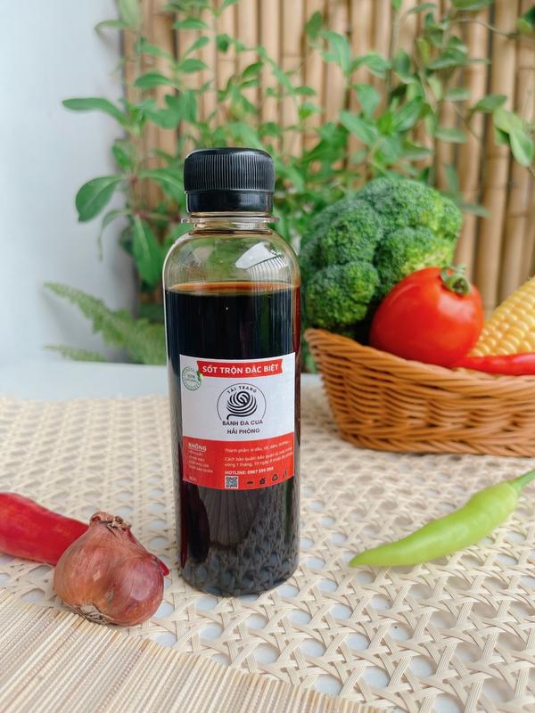 Nước Sốt Trộn Đặc Biệt Nấu Bánh Đa/Bún/Mì Trộn - 200ml - Gia Vị nước  chấm nướctương maggi 2