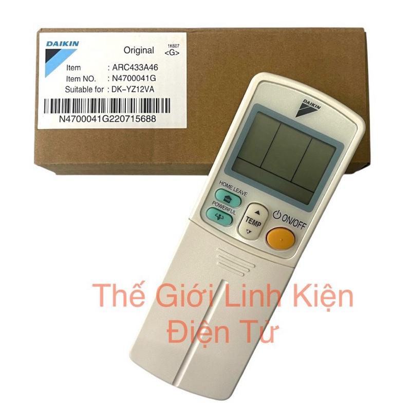 Điều khiển remote điều hòa DAIKIN HOME LEAVE hàng zin