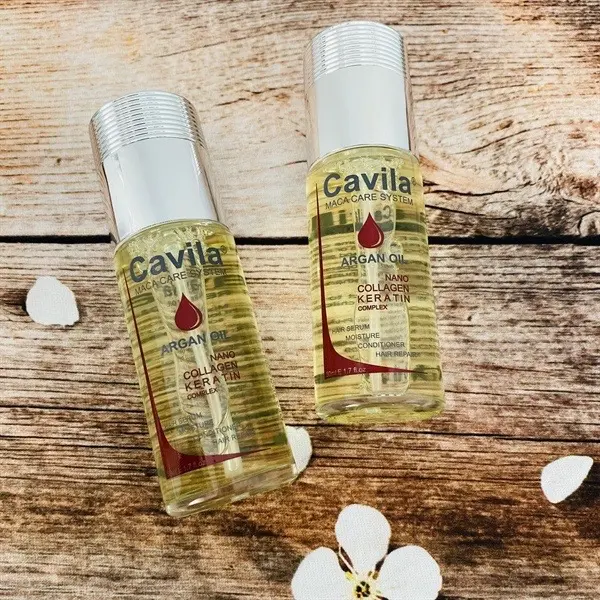 Tinh dầu dưỡng tóc CAVILA siêu mượt ko bết 50ml