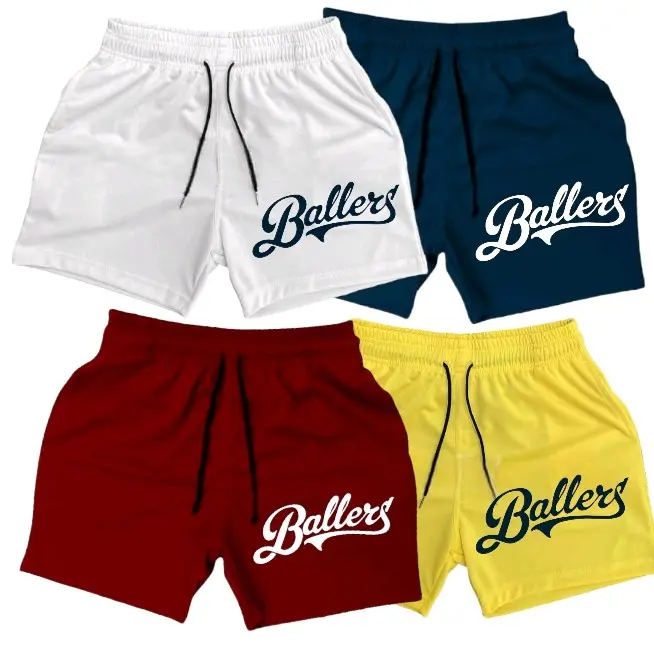 4pcs.  Men's Cotton Shorts with Print: Alangan 10-15 and Adult Sizes Available Menswear