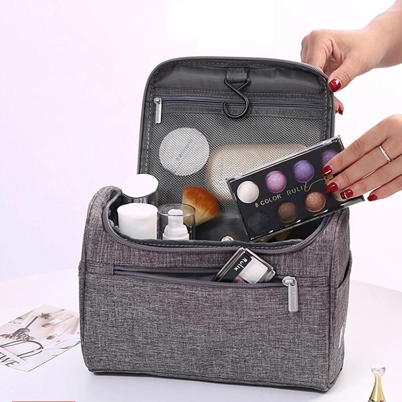 Product Introduction of Túi Đựng Mỹ Phẩm, Không Thấm Nước, Có Móc, Dành Cho Phụ Nữ , Túi Sắp Xếp Du Lịch, Túi Trang Điểm, Hộp Đựng Đồ Trang Điểm, Túi Đựng Đồ Vệ Sinh Cá Nhân Trong Phòng Tắm, Túi Đựng Đồ Vệ Sinh Cá Nhân, Thích Hợp Để Rửa Mặt Bag 3