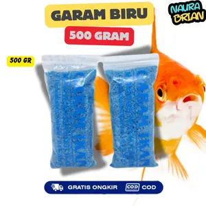 garam biru,garam ikan aquarium,kolam ikan obat  jenuh obat  biru