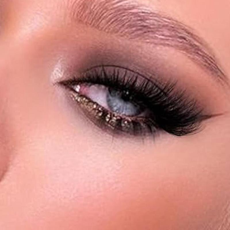 Product Introduction of Natural Half Cut False Eyelashes, 7 Pairs Wispy Cat Eye Look Faux Lashes, Volumized False Eyelashes for Women and Girls Eye Makeup Enhancement, Thick Volume 6