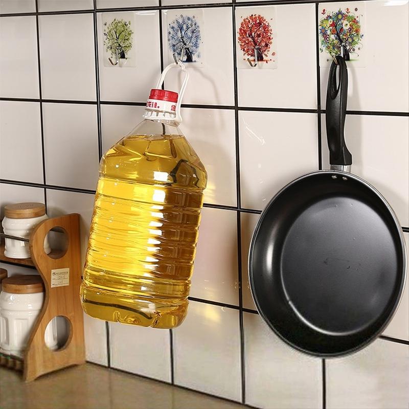 Móc Dán Tường Siêu Dính Chịu Lực Tốt In Hình 3D Độc Đáo. 2