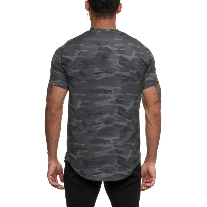Product Introduction of T-Shirt Summer Sports Fitness Short Sleeve Men'S Quick Dry Training T-Shirt 8