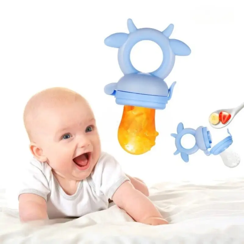 Empeng buah bayi premium model cow Baby fruit feeder Dot buah bayi MPASI 1
