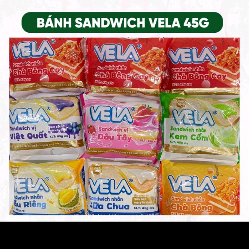 Combo 20c Sandwich bánh mì Vela mix 7 vị