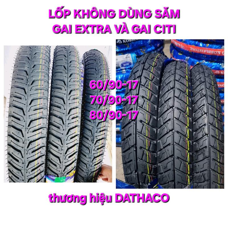 Lốp KHÔNG RUỘT 60 70 VÀ 80 cho xe raider satria sonic SIRIUS WAVE . DREAM phụ kiện xe máy Phụ Tùng Lốp