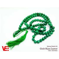 Gambar VeE Kalung Tasbih Terapi Kesehatan Batu Giok Hijau Lumut - Tasbih 99 dari Vee Jewelry Store Kota Bekasi 1 Tokopedia