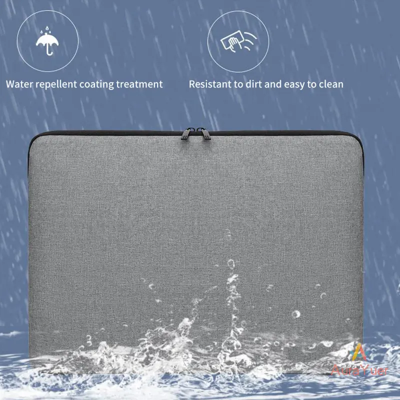 Sarung Komputer Riba Kalis Air, Lengan dan Penutup Tablet, Sesuai untuk 11 12 13 14 15 15.6 Inci, Serasi dengan MacBook Air, Pro, Xiaomi, Dell, Acer, Sarung Notebook, [AuraYuer], Ketibaan Baru Laptop Bags Biru Kain Kerja Merah