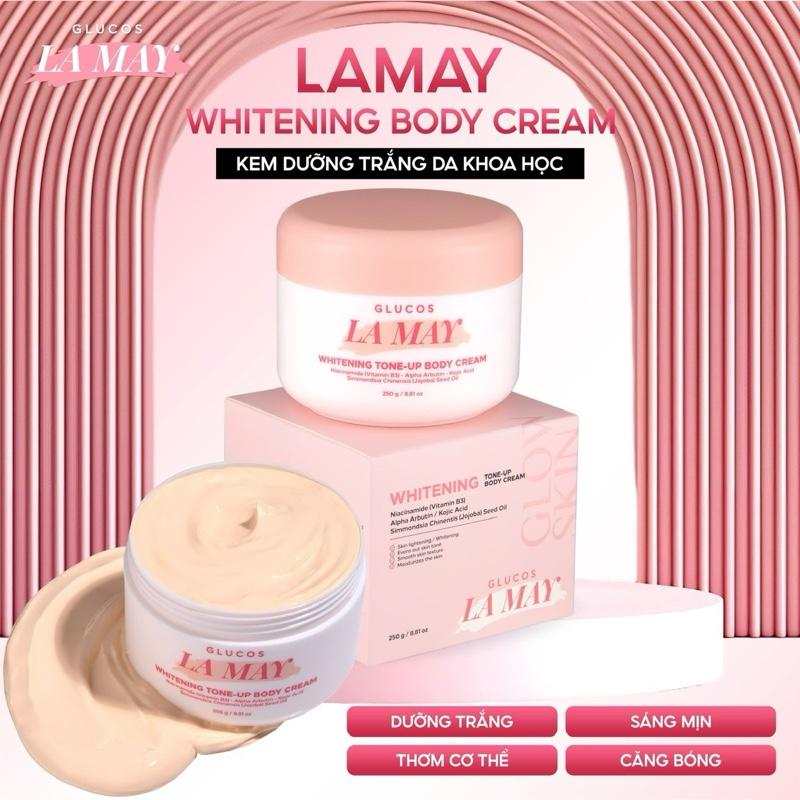 KEM BODY MÂY DƯỠNG TRẮNG MỊN THƠM SÁNG DA LAMAY Body Cream LA MAY