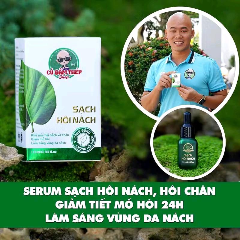 serum CÚ Đấm Thép khử mùi hoi nách,hoi chân ngan tiết mô hoi phiên bản đặc biệt dành cho cả nam và nữ 0