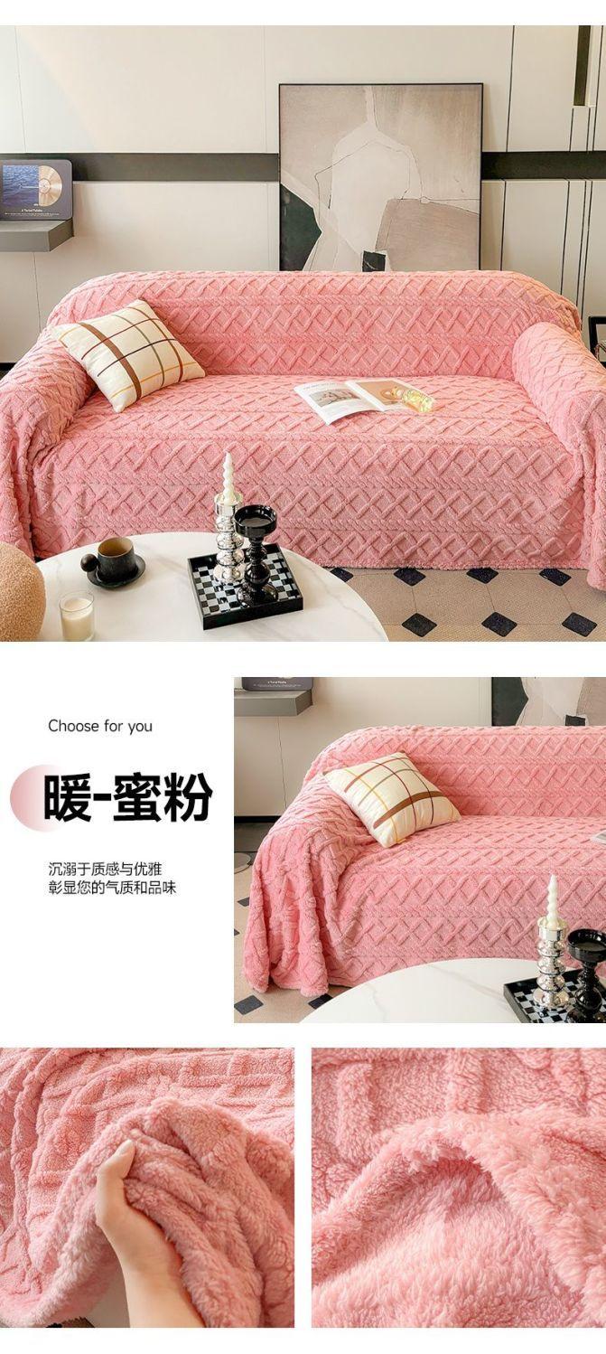 Product Introduction of [ 28k People Collection] Anti-Cat Scratch Sofa Cover Cloth, Internet Celebrity, All-Season Non-Slip Sofa Towel, Full-Coverage Luxury Blanket 21