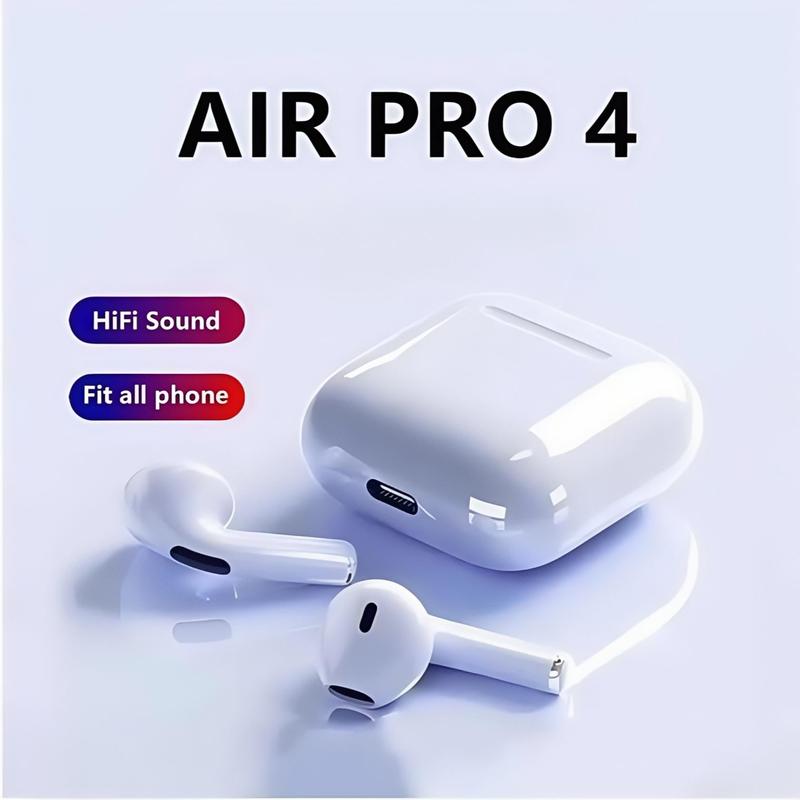 Tai Nghe Bluetooth Không Dây Pro4, Điều Khiển Cảm Ứng, Mic Gọi HD, Tương Thích Với Hệ Điều Hành  Android