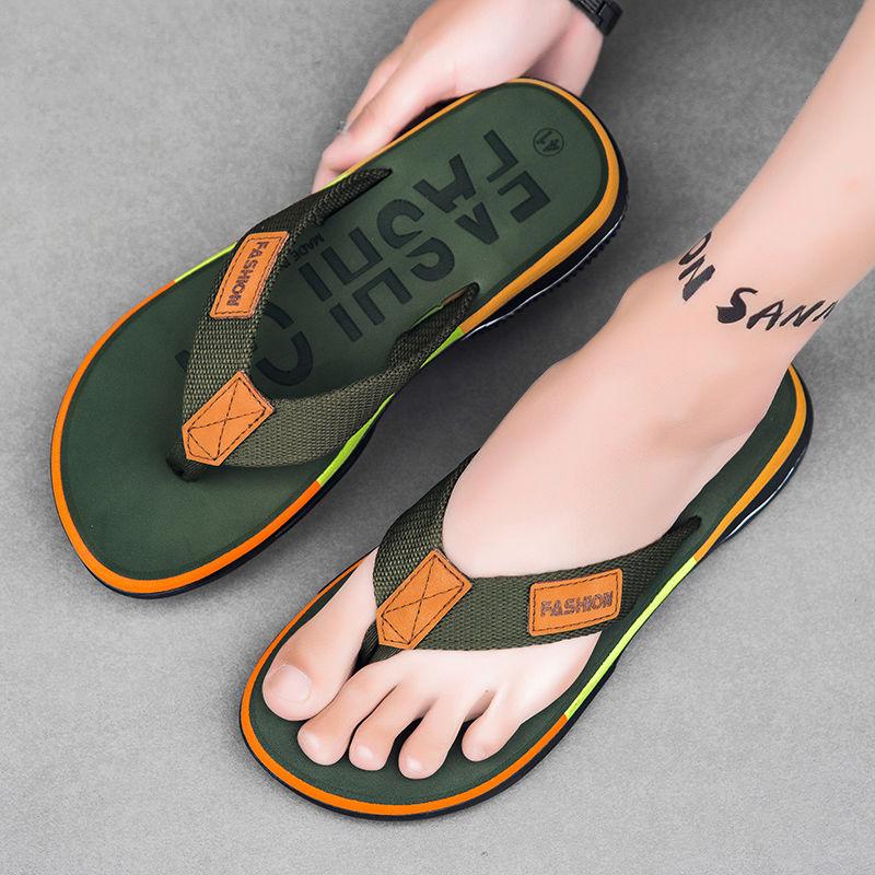 dép xỏ ngón nam đi chơi, đi biển, chất liệu xốp cao cấp, đế cao 2cm, không trơn trượt (có thể kiểm tra hàng trước khi  nhận) Sandal Đế Bằng