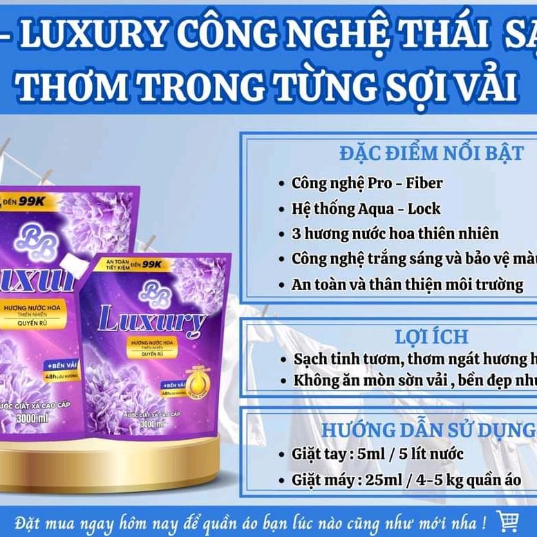 Nước giặt BB luxury túi 3000ml 8