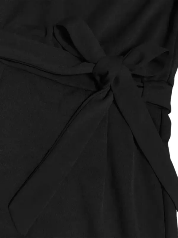 Women's Plain Belted Split Thigh Maxi Dress, Elegant Fashion Dress for Party Holiday Wedding Guest, Ladies Clothes for All Seasons, Gown 5