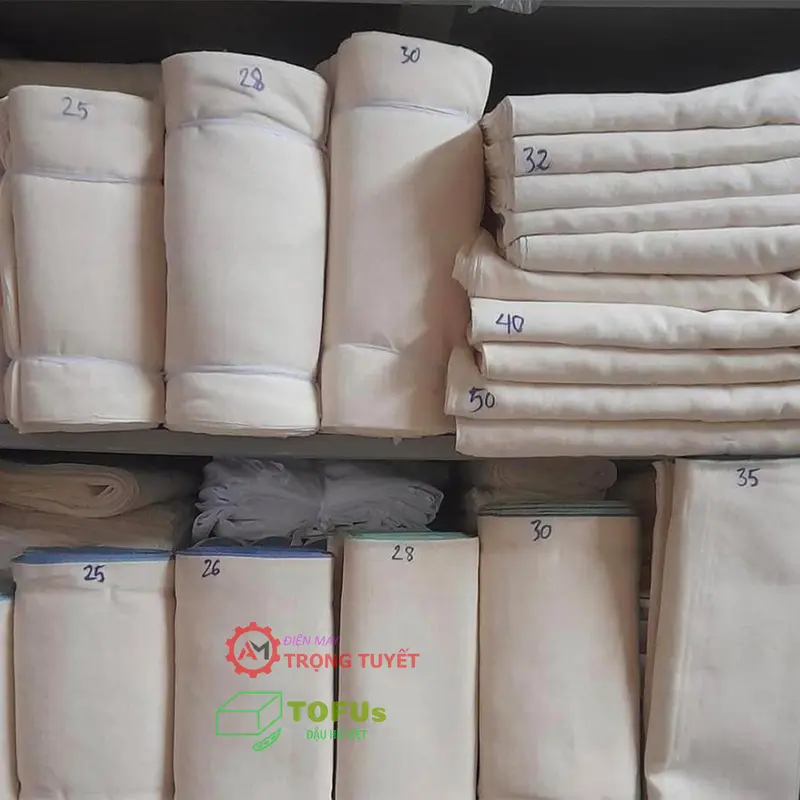 Khăn gói đậu hũ chống dính - Khổ rộng 30cm dài 19m - Viền không màu 6