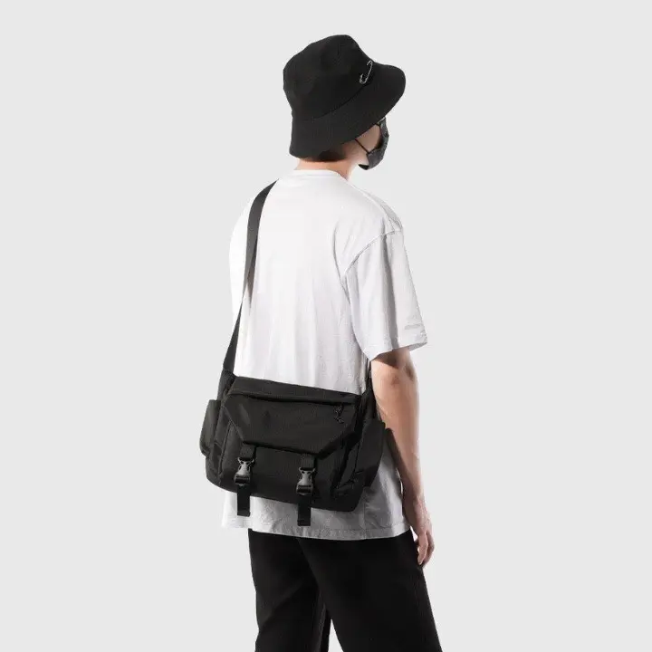 Túi đeo chéo nam nữ thời trang đi học Unisex vải Oxford chống thấm nước TC35 8
