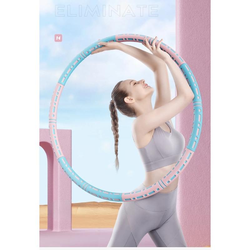 Product Introduction of Sports Hoop Circle Abdomen Women Weight Loss Artifact Circle  Bodybuilding Yoga Hoop Accessories Home Fitness Exercise 21