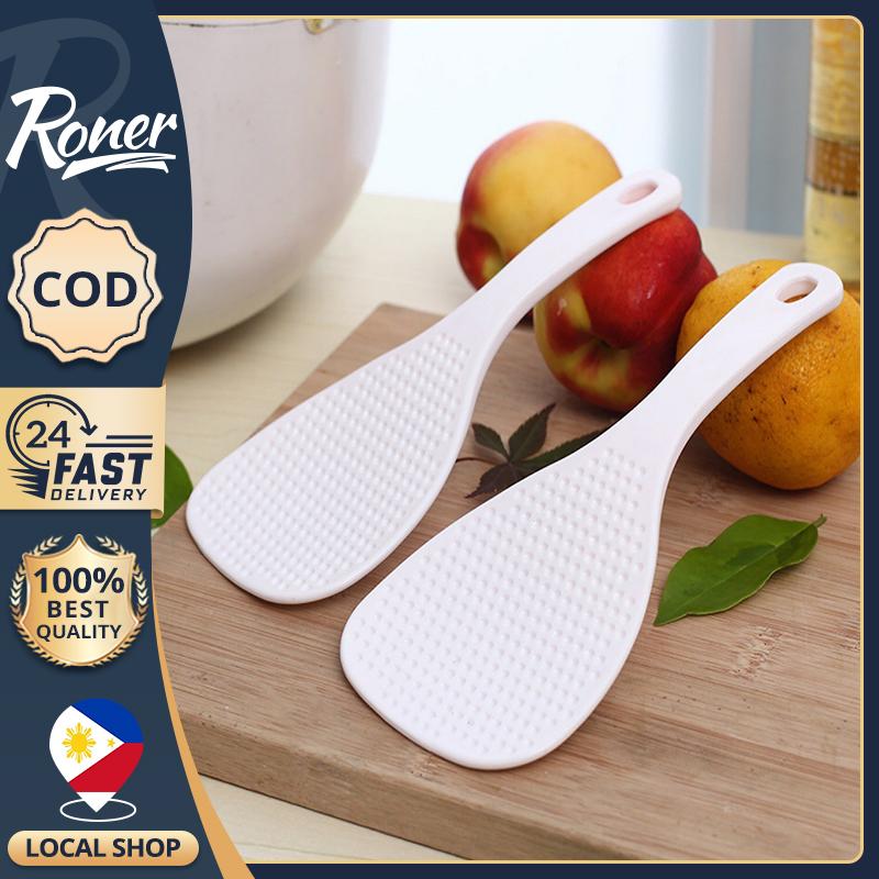 2Pcs/Set Kitchen Rice Spoon Food Grade Plastic Rice and Soup - TikTok ...