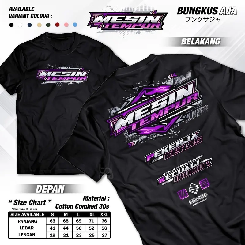 TRENDSTR TSHIRT HANAKAOS- Kaos Mesin Tempur Semua Akan Meremehkanmu Kecuali Ibumu - Baju Kata Kata Keren Driver Muda Sopir Pekerja Keras Pejuang Rupiah Cocok untuk Pria & Wanita 0
