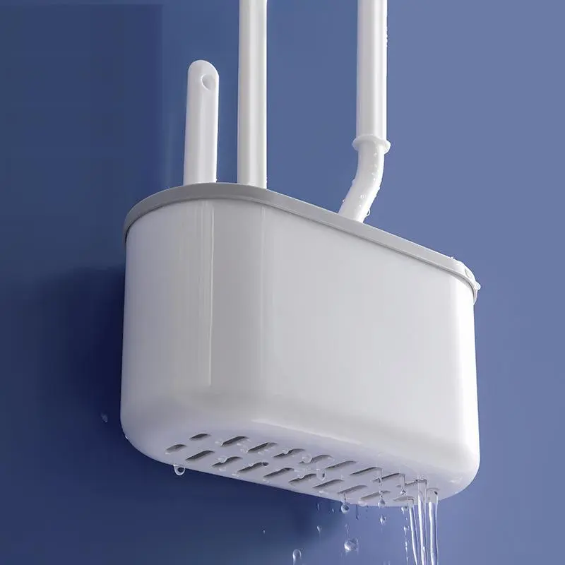 GG - SIKAT WC TOILET 3IN1 | SIKAT PEMBERSIH KAMAR MANDI | TOILET BRUSH SET 3IN1 Gagang 2